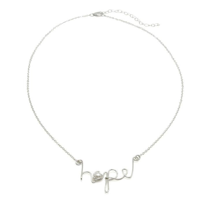 Alegria Accessories Inc. - Vente Colliers à pendentif - Collier en argent sterling Hope1