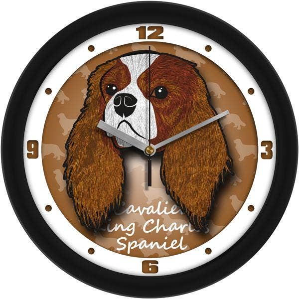Cavalier King Charles Spaniel Dog Wall Clock for wholesale by Sun Time