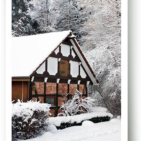 Winter / Grußkarte / 219037 für den Großhandel von Yabué