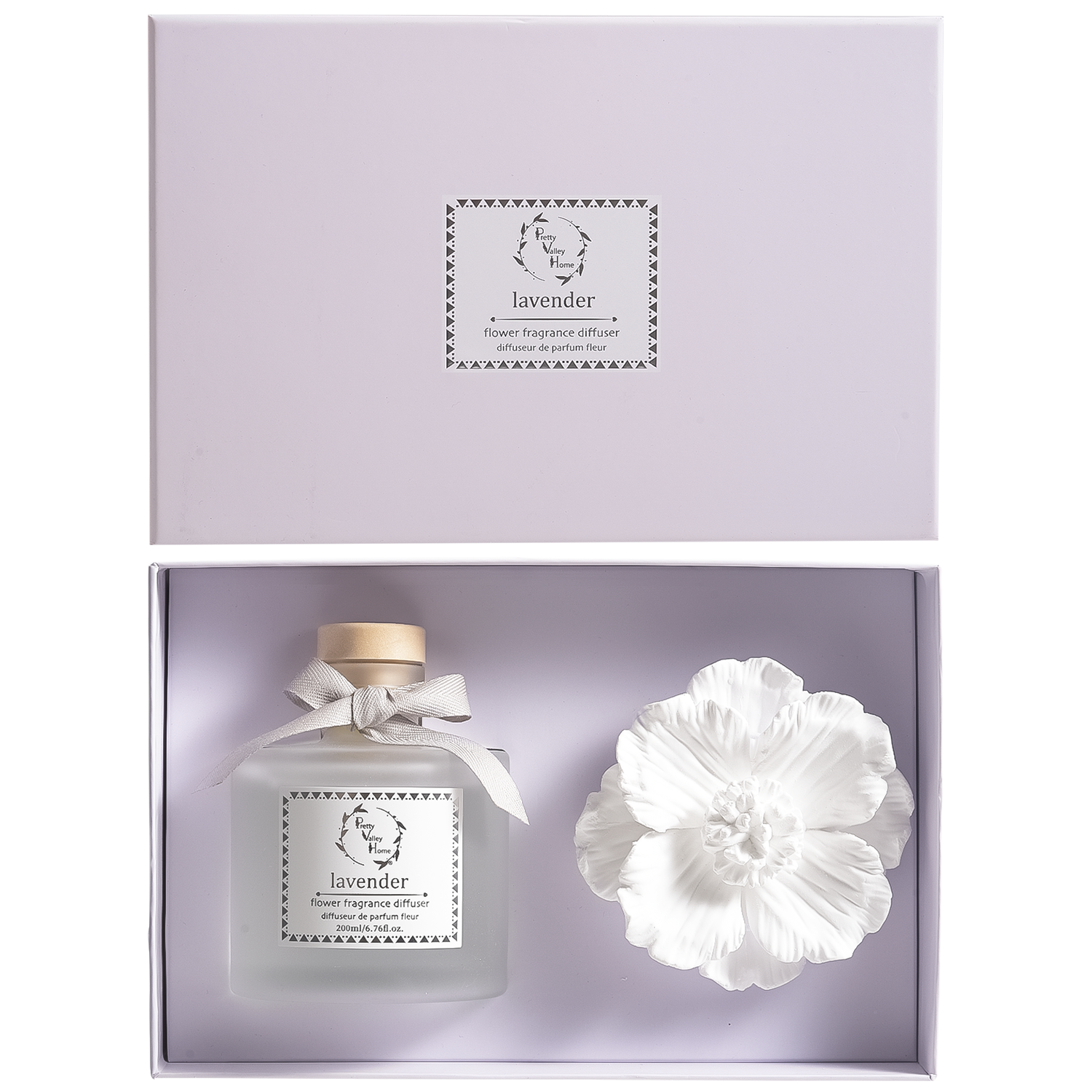 Pretty Valley Home – wholesale Reed diffuser – Diffuser Sets Gifts Ceramic Flower (2025)-Pretty Valley Home2