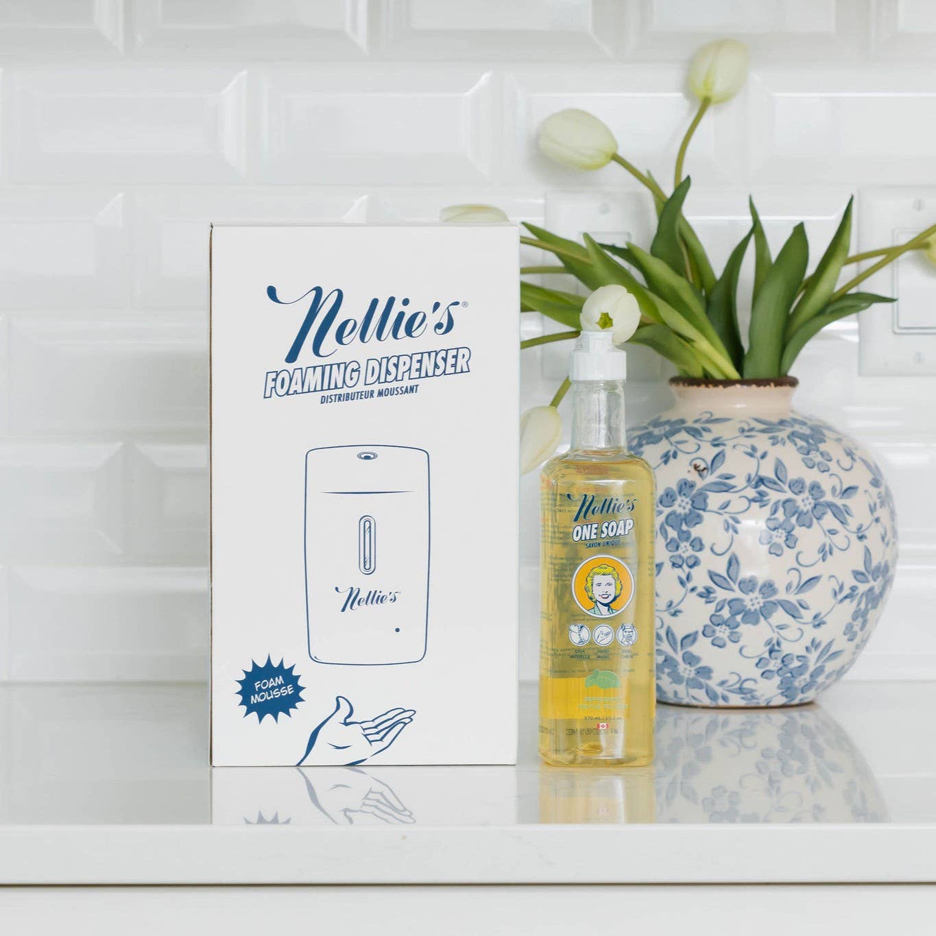 Nellie's Clean - Vente Distributeurs de savon - Distributeur de savon moussant4