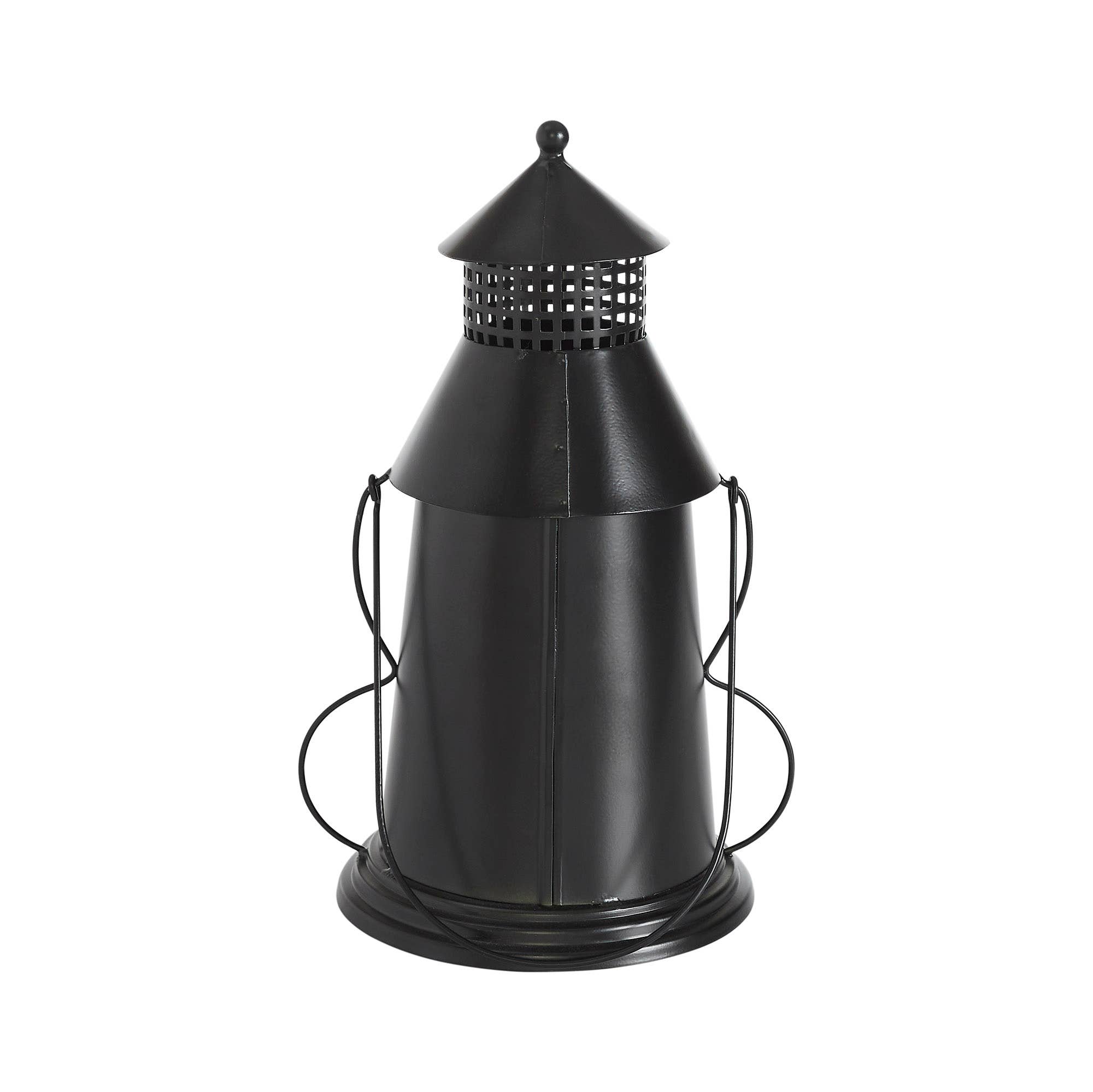 VHC Brands - Wholesale Candle Holder - Black Halloween Spooky Decorative Metal Lantern Tealight & Votive Candle Holder Indoor Tabletop Accent Decor 12 Inch Tall4