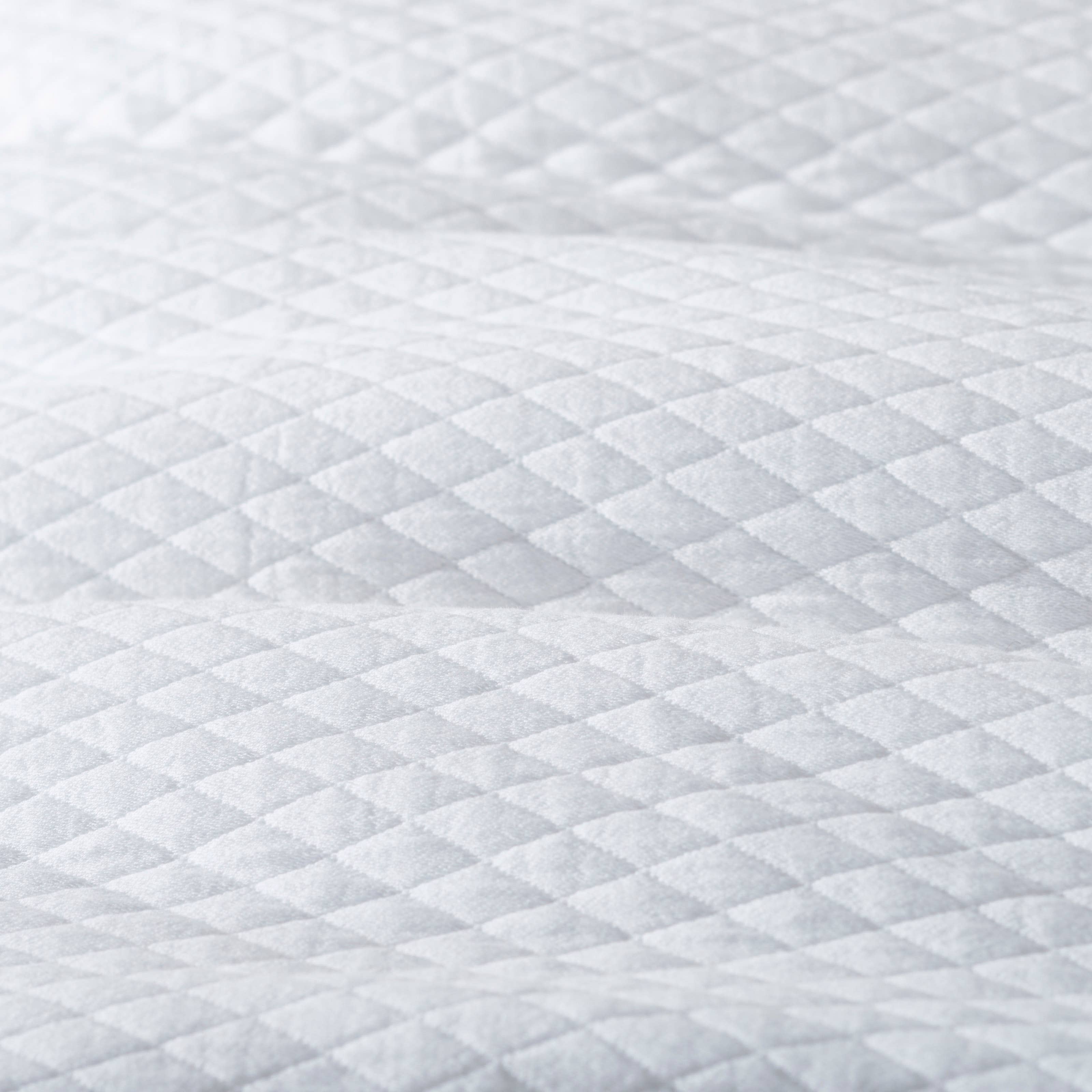 India's Heritage - Wholesale Coverlet - Diamond Cotton Coverlet, White6