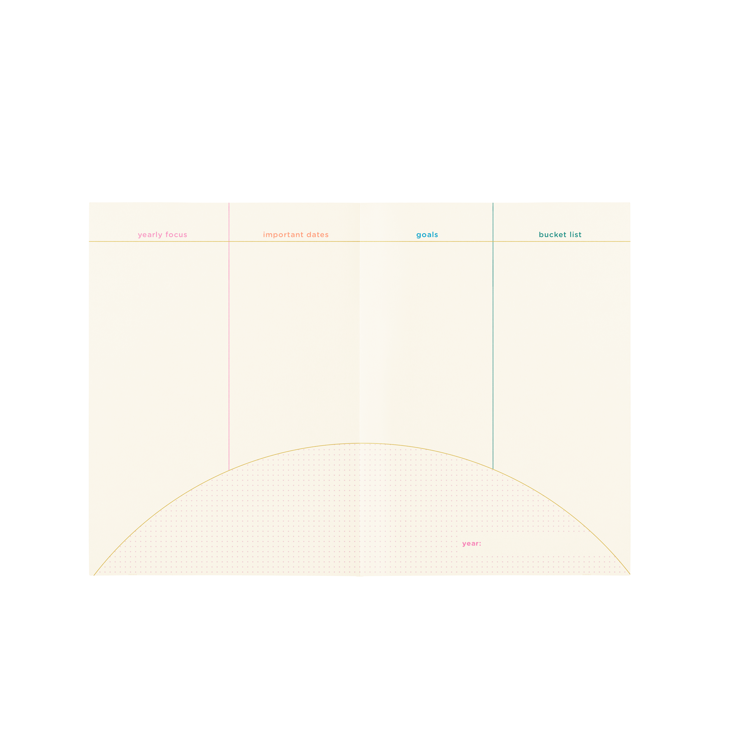 Talking Out of Turn - Wholesale Planner - Perpetual Planner - Clean & Colorful2