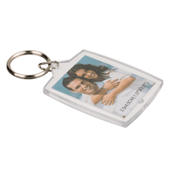 Out of the blue KG - Wholesale Keychain - Unisex - Acrylic keyring for two passport photos,3