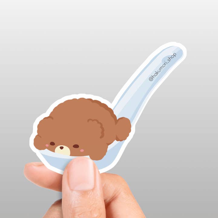 Mori Spoon Sticker for wholesale by HAKUMORI