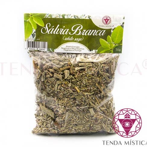 Herbs 50Gr White Sage for wholesale by Tenda Mística
