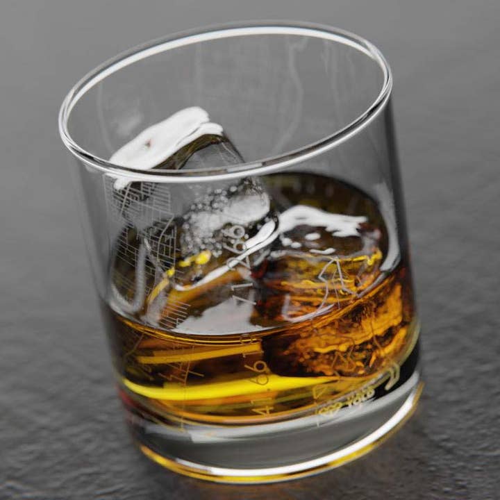 Well Told - Wholesale Drinking Glass/Cup - Bristol, RI City Map - Etched Whiskey Rocks Glass3