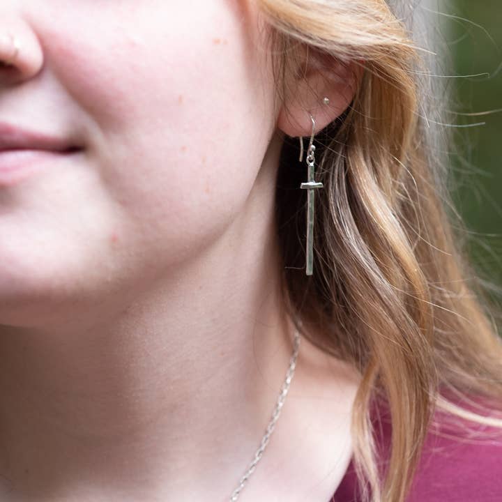 Sterling Silver Agape Earrings for wholesale on Faire2