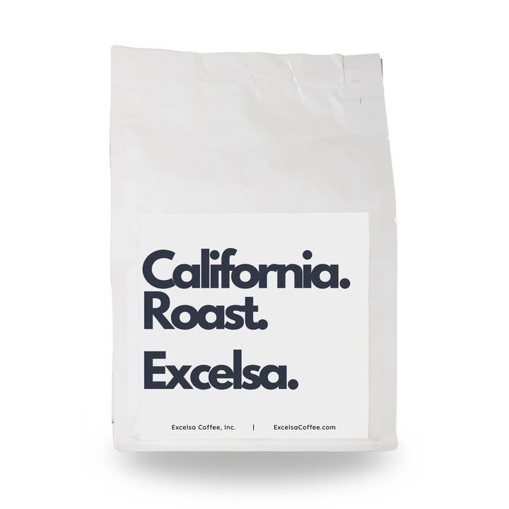 California Roast – Dark Roast Whole Bean (12 oz) for wholesale by Excelsa Coffee, Inc.