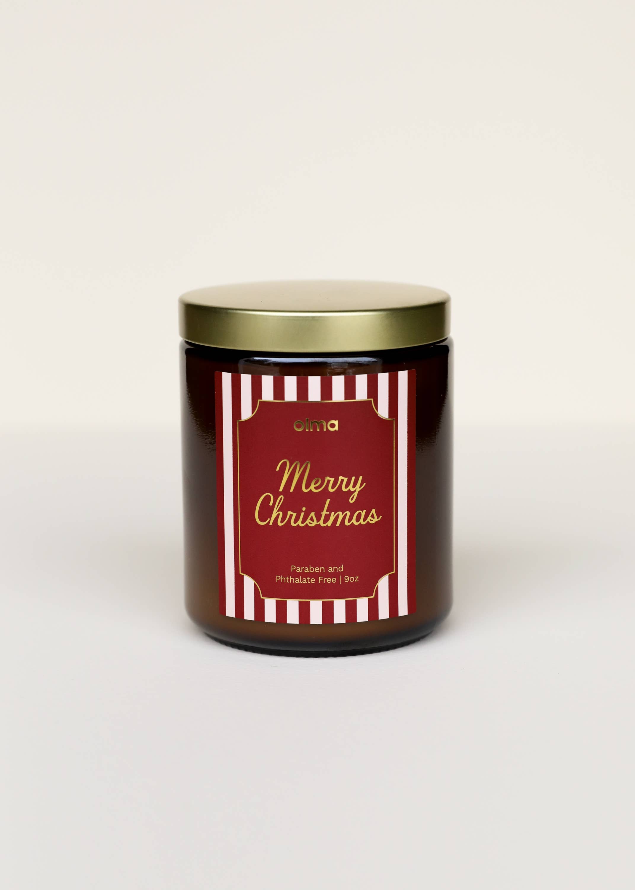 JaxKelly Candles - Wholesale Jar/Filled Candle - Merry Christmas - Holiday Christmas Candle - 9oz Amber3