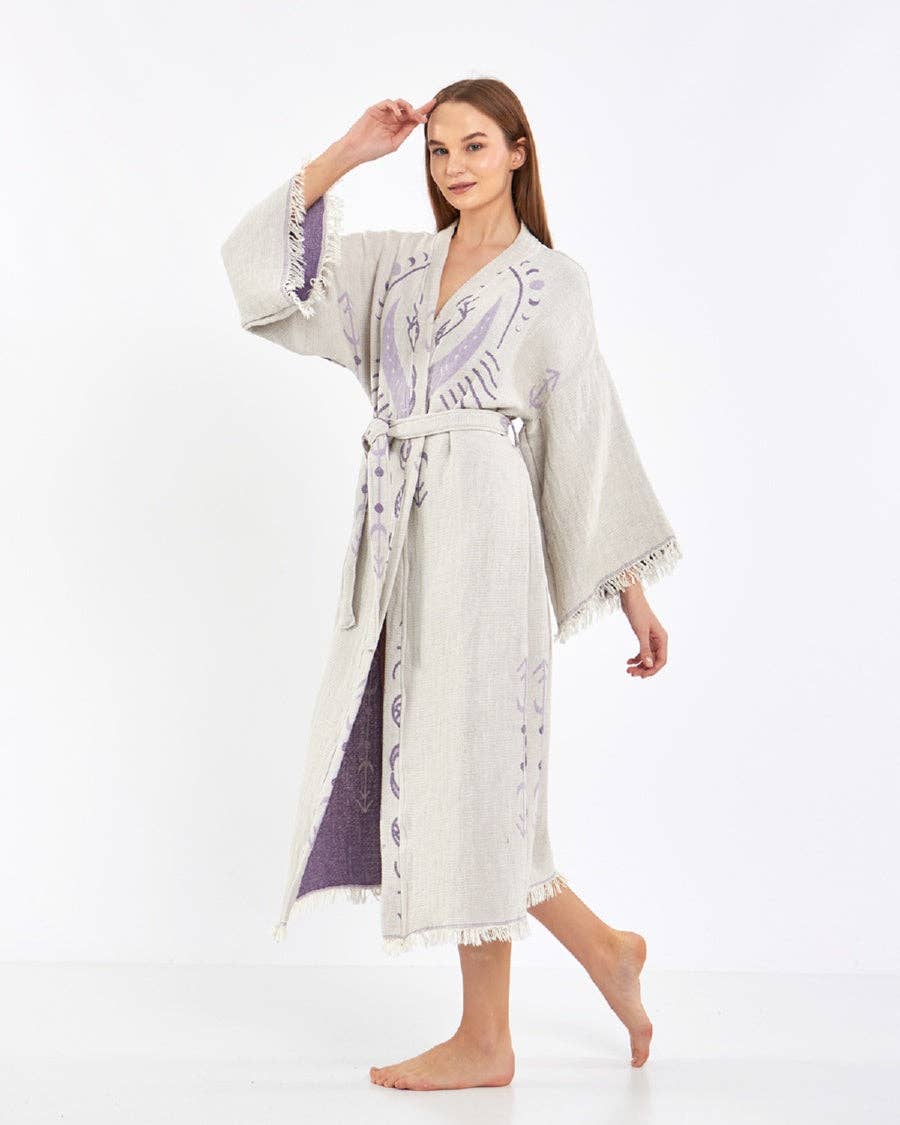 Umays Boho - Wholesale Kimono - Women's - Evil Eye Kimono, Luxury Kimono, Cotton Robe for Women10