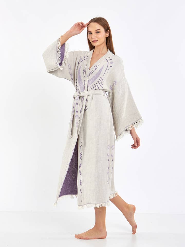 Umays Boho – wholesale Kimono – Women's – Evil Eye Kimono, Luxury Kimono, Cotton Robe for Women10