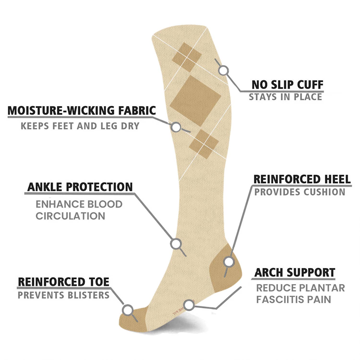 The American Gift Company (TAGCO) - Vendita all'ingrosso Calzini - Unisex - Calze in lana merino per escursionismo, campeggio e neve12