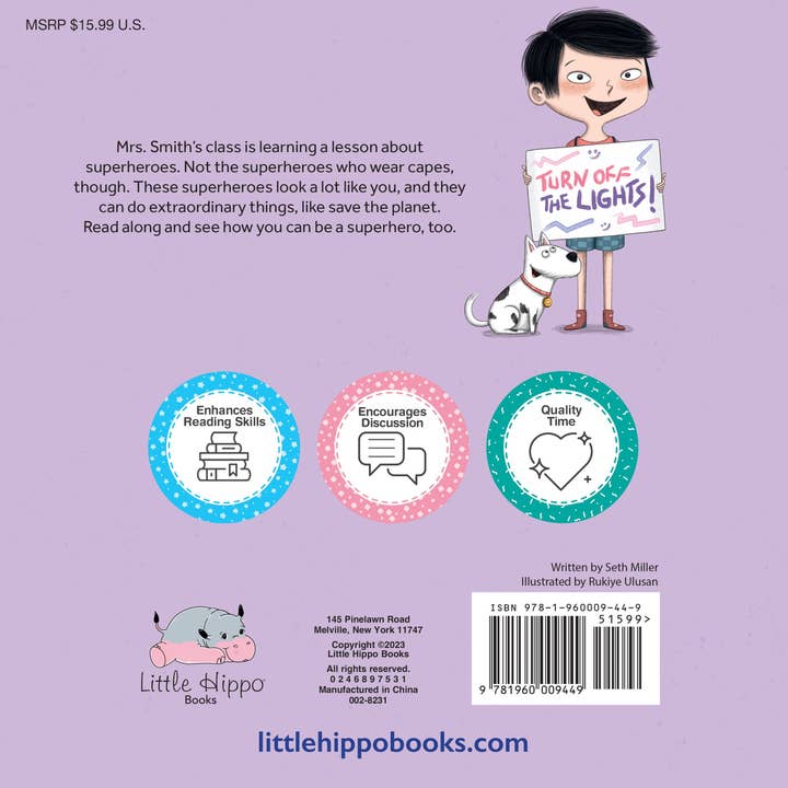 Little Hippo Books - Wholesale Preschool Book (3-5) - Mrs. Smith's Class Saves the World3
