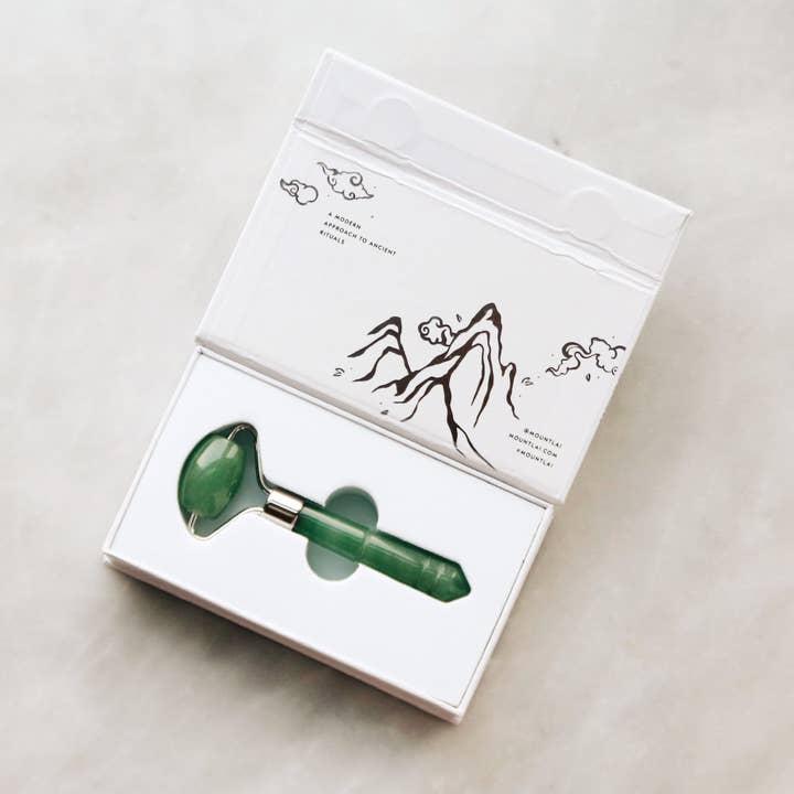 Mount Lai - Wholesale Face/Beauty Roller - The De-Puffing Mini Jade Facial Roller