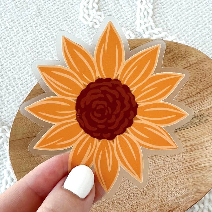 Elyse Breanne Design - Wholesale Sticker - Sunflower Field Sticker, 3x3 in.0