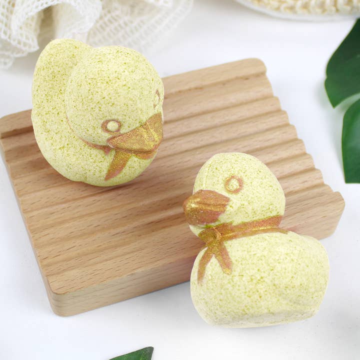 FRENCH TENDANCE - Vente Bombe de bain/poudre effervescente pour le bain - Bombe de bain Canard 100 grs -Senteur Pinacolada0