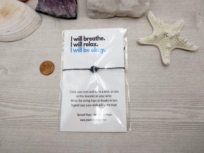 Jewels For Hope - Wholesale Aromatherapy Bracelet - Aromatherapy Lava Stone Wish Bracelet7