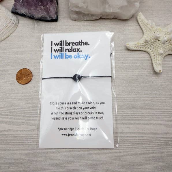 Jewels For Hope - Wholesale Aromatherapy Bracelet - Aromatherapy Lava Stone Wish Bracelet7