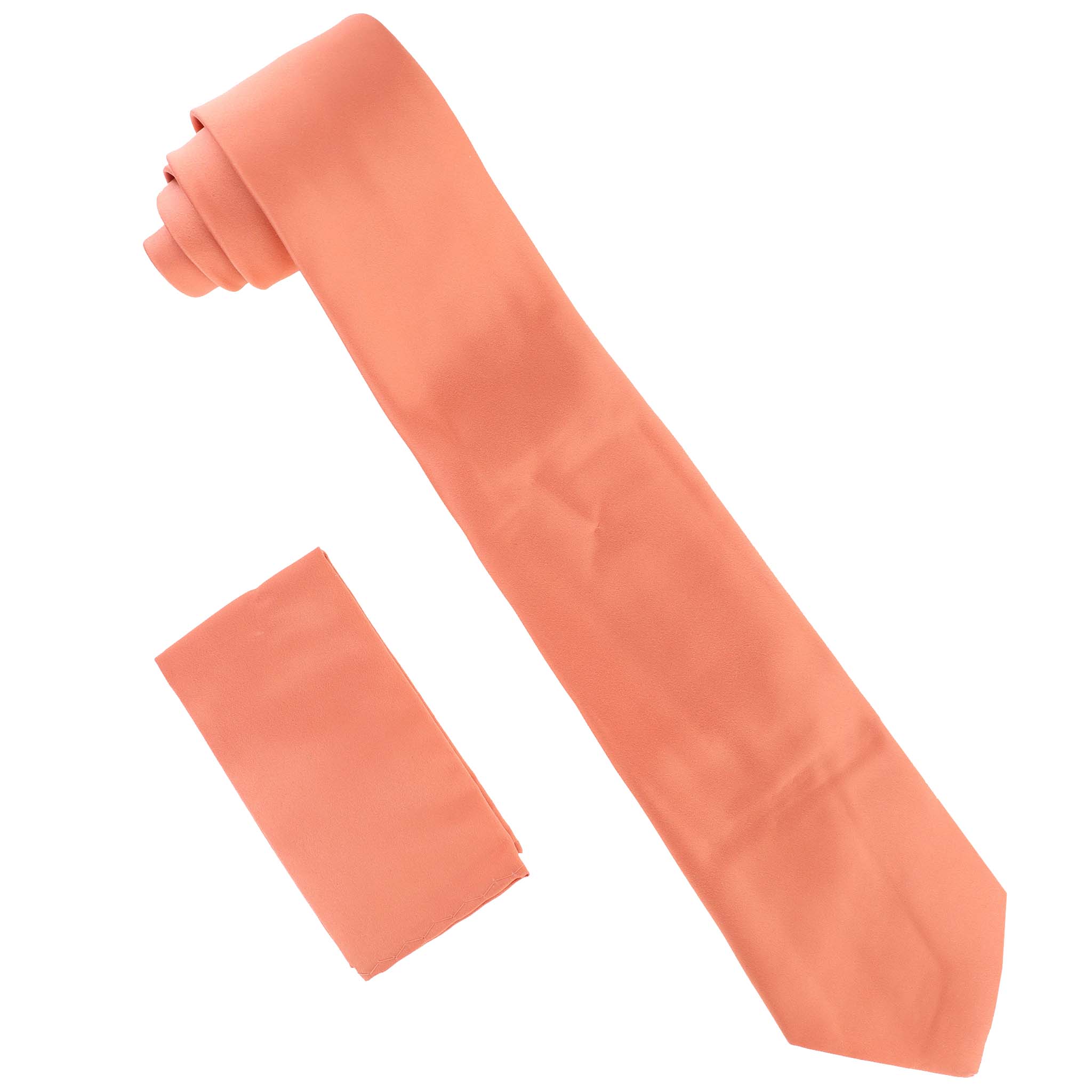 Dubal Brothers – wholesale Slipsar – Herr – Vittorio Farina Solid Satin slips & Pocket Square av Classy Manschettknappar8