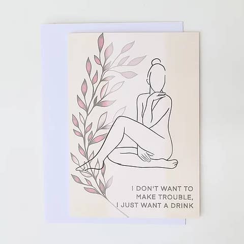 Je veux juste boire un verre pour la vente par Visual Happiness