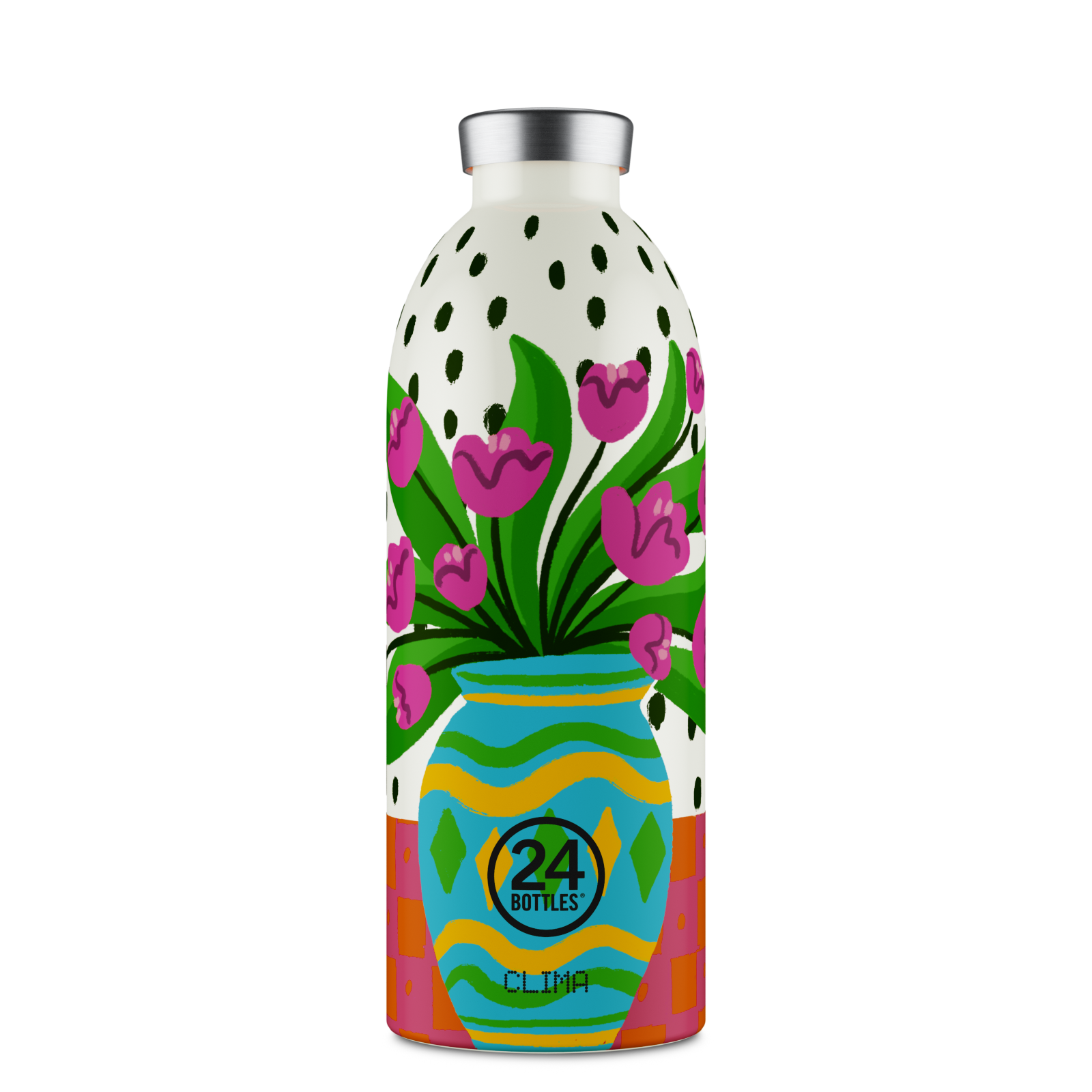 Brotzeit - Wholesale Water Bottle - 24bottles Clima Bottle 0.85L Stainless Steel Thermos Water Bottle12