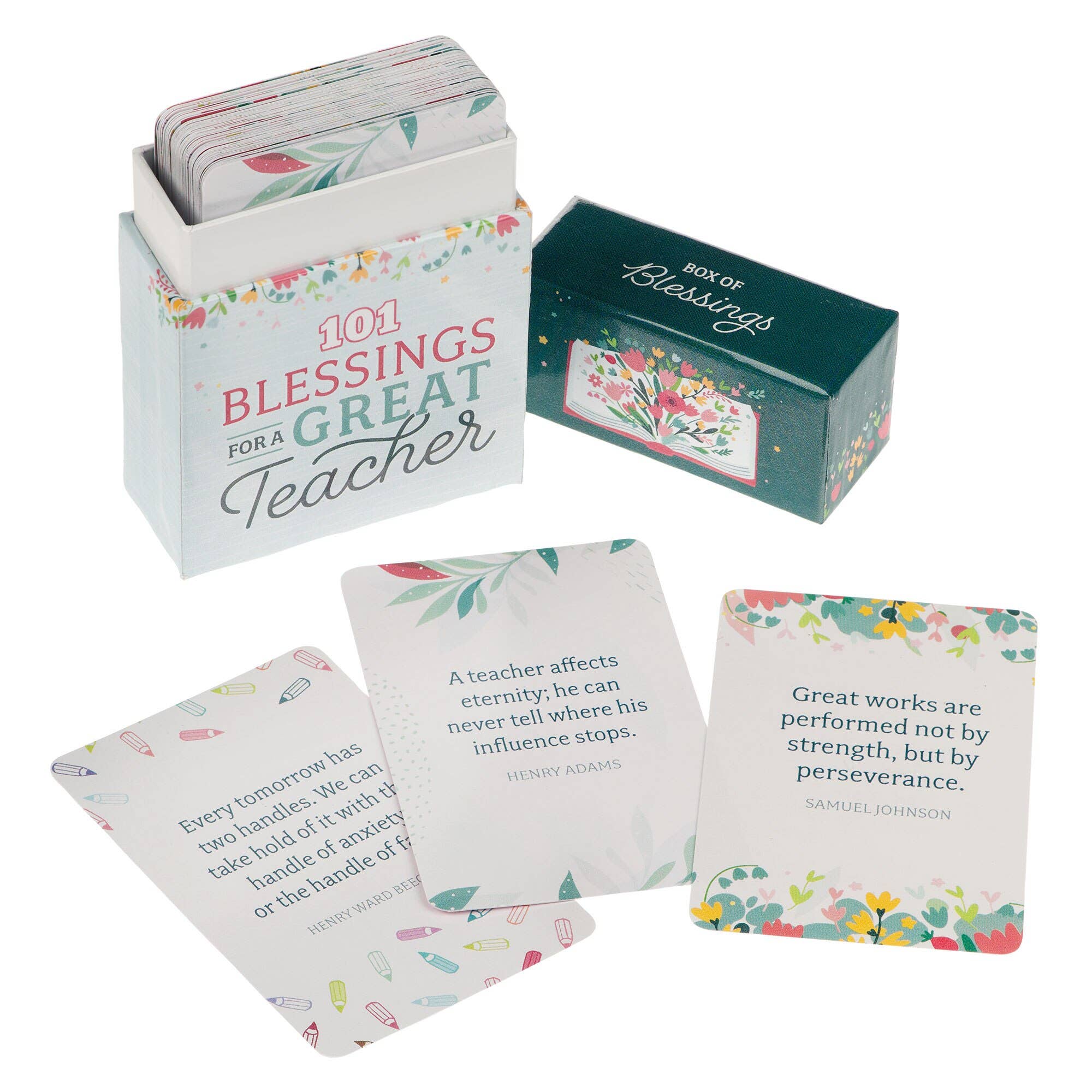 Christian Art Gifts - Wholesale Teacher/Back-to-School Card - Box of Blessings for a Great Teacher2
