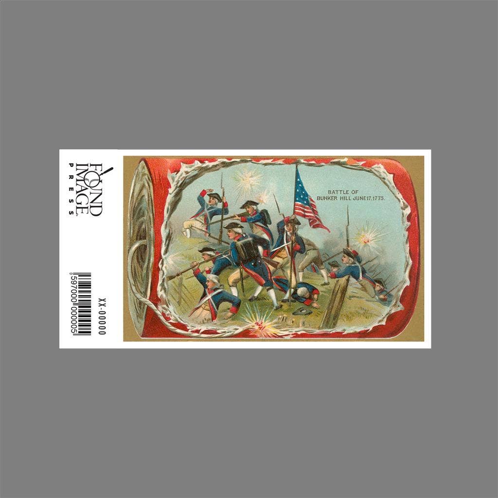 Found Image Press - Wholesale Sticker - Sticker PT-110 Battle of Bunker Hill, Revolutionary War1