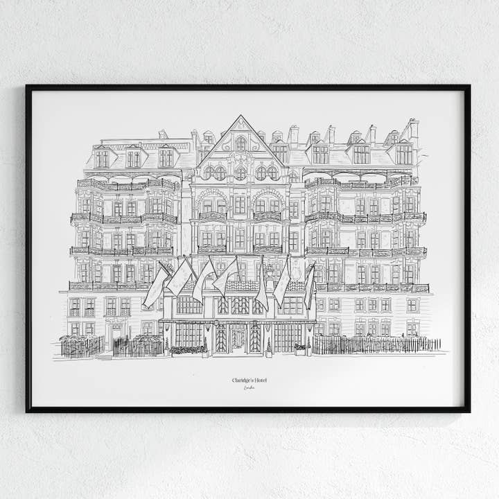 Claridge's Hotel , London. for wholesale by Morello Press