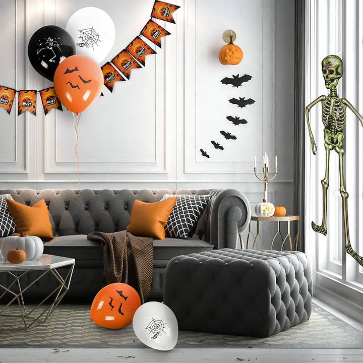 The Twiddlers – wholesale Decal – Party decorations – 80 Piece Halloween Tableware & Decorations Set3