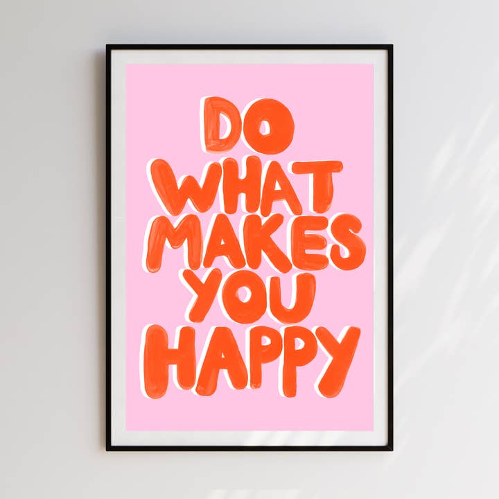 House Of Payne - Venta al por mayor Ilustración - Arte mural Feel Good Art Print con cita positiva0