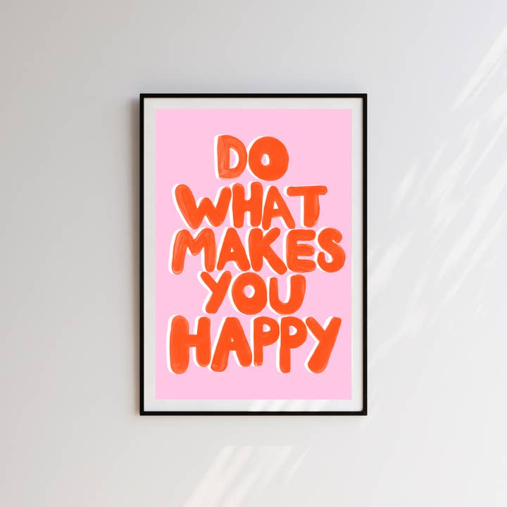 Arte mural Feel Good Art Print con cita positiva para venta al por mayor de House Of Payne