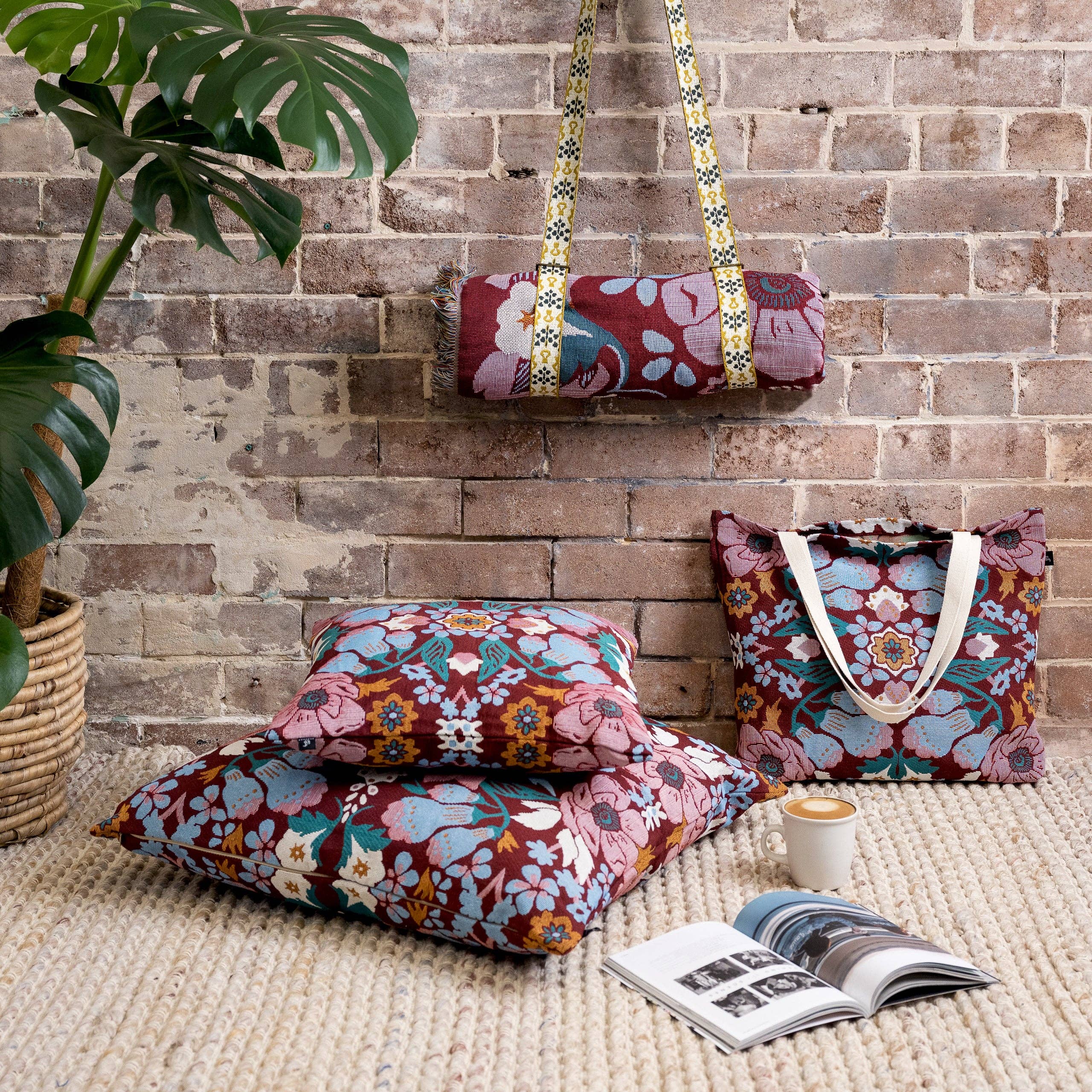 HENDEER - Vente Nappe de pique-nique - Tapis et couvre-lit de pique-nique tissés « Magical Mystery »3