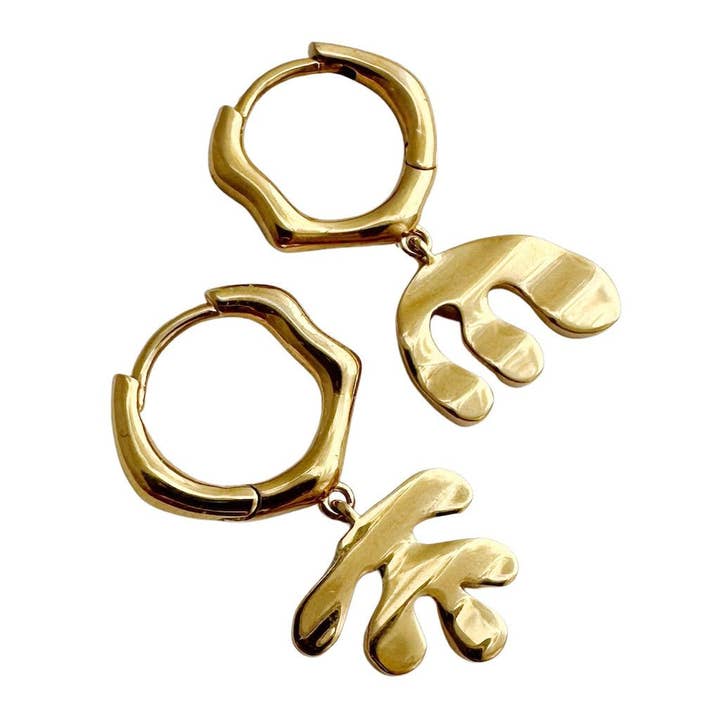 Honeycat Jewelry - Wholesale Hoop Earrings - Henri Hoops5