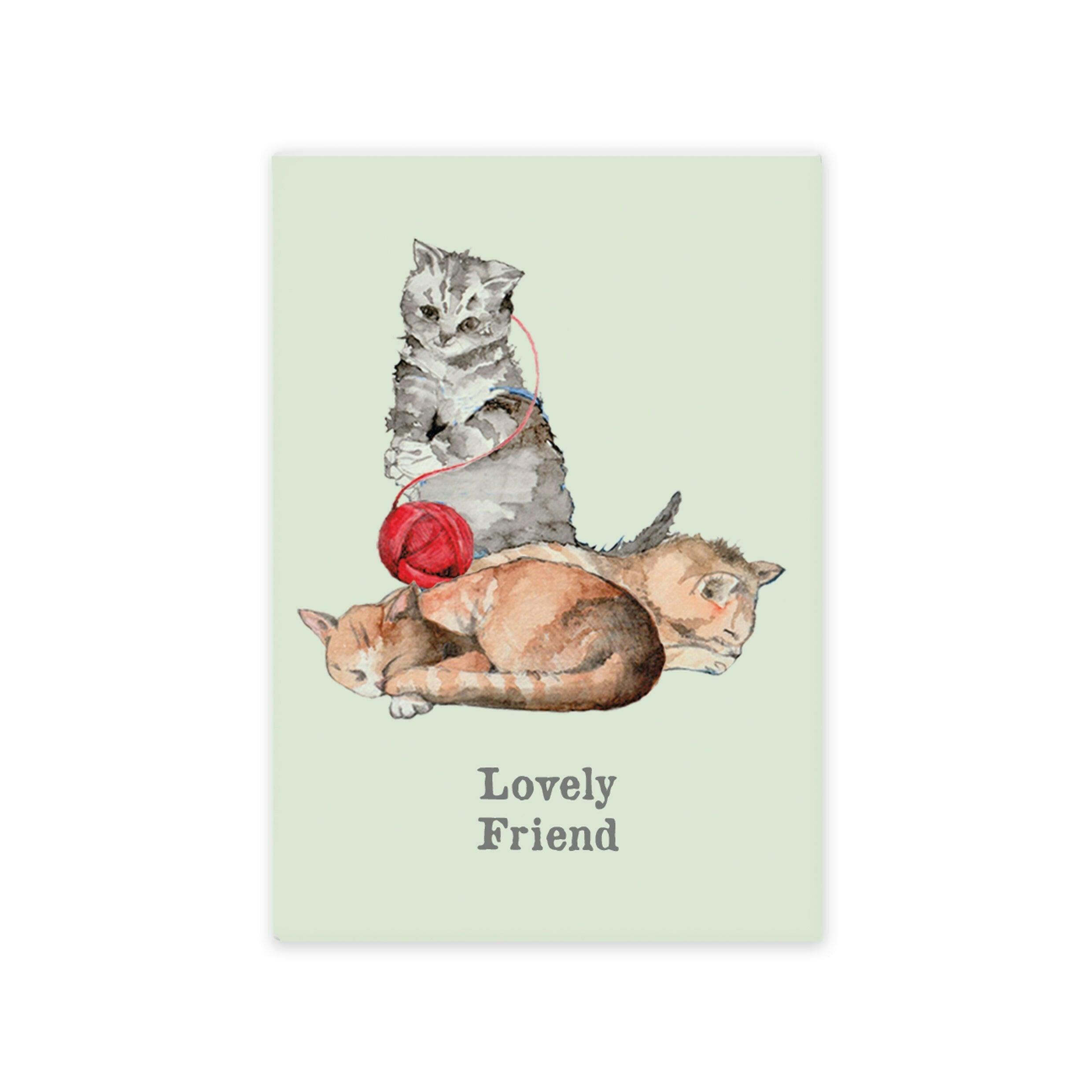 Crumble & Core - Wholesale Magnet - Cute Cat Friend Fridge Magnet - Perfect Gift for Any Cat Lover