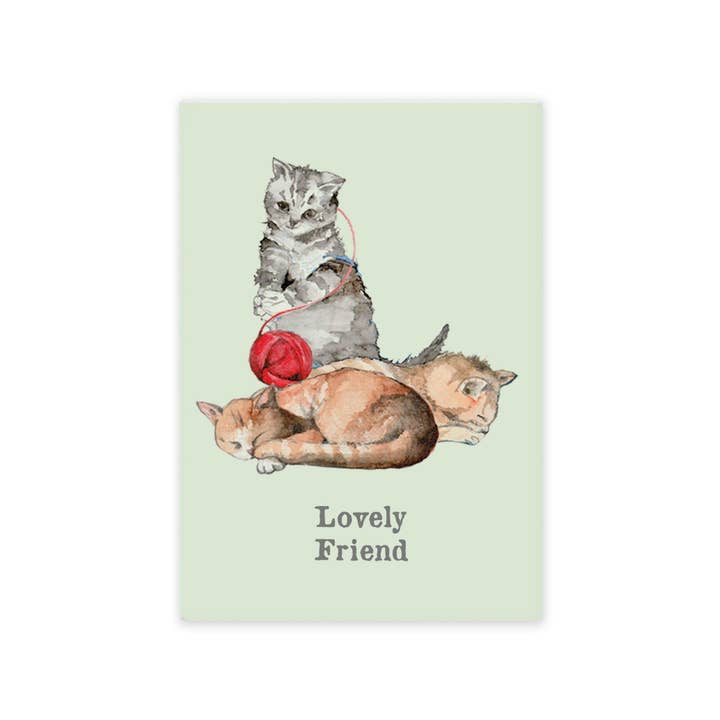 Cute Cat Friend Fridge Magnet - Perfect Gift for Any Cat Lover and other Purchase wholesale cat magnet. Free returns & net 60 terms on Faire trending on Faire.
