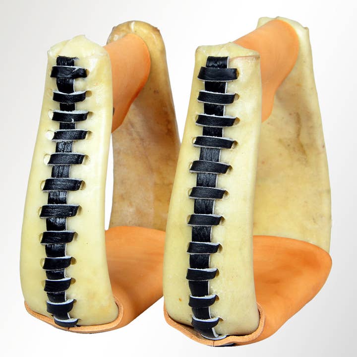 HILASON - Wholesale Horseback Riding Gear - Horse Western Saddle Stirrup Rawhide Leather Stirrups Pair