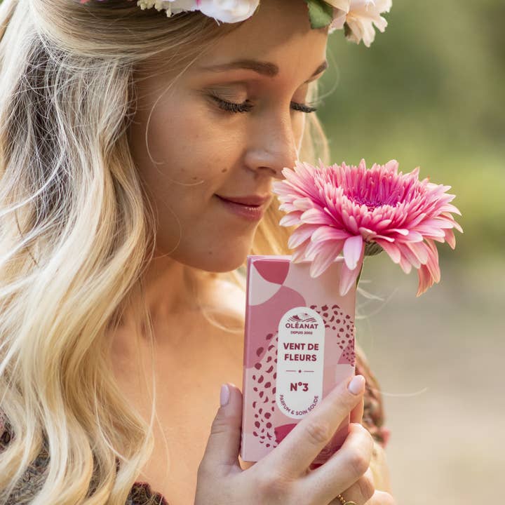 Le Secret Naturel - Wholesale Solid Perfume - ORGANIC SOLID PERFUME NO. 3 VENT DE FLEURS