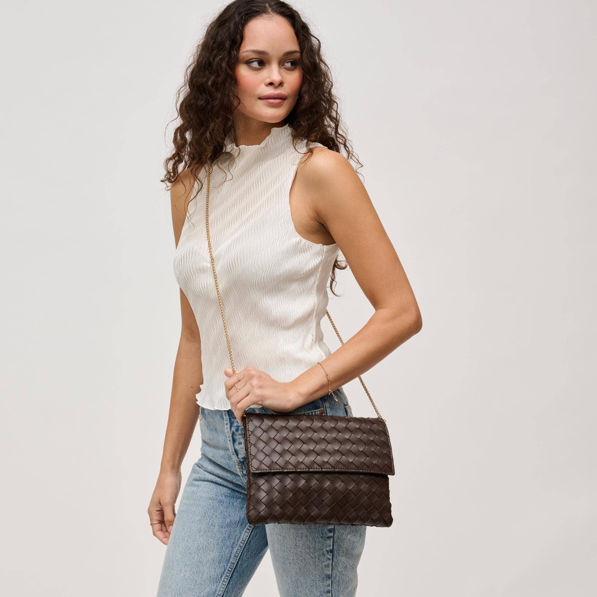 Urban Expressions - Wholesale Clutch Bag - Women's - Ivy Woven Clutch8