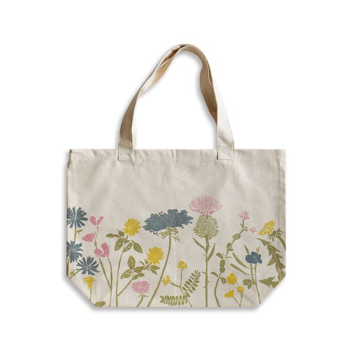 June & December - Wholesale Tote Bag - Unisex - Wildflower Organic Market Tote Bag