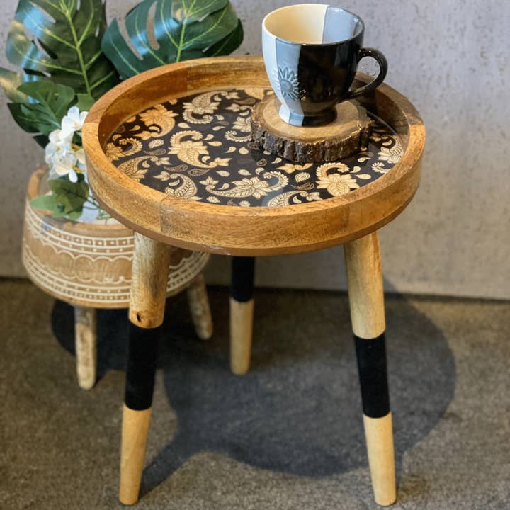 Hartsmede - Wholesale Side Table - Handmade Side Table Removable Legs Hummingbird Tray Table3