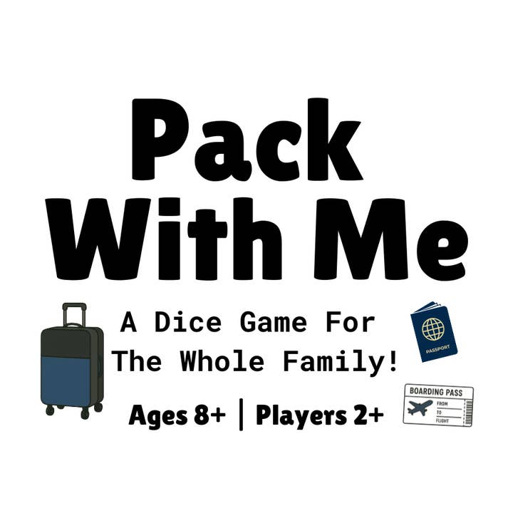 Pack With Me Dice Game for wholesale by Flight Risk