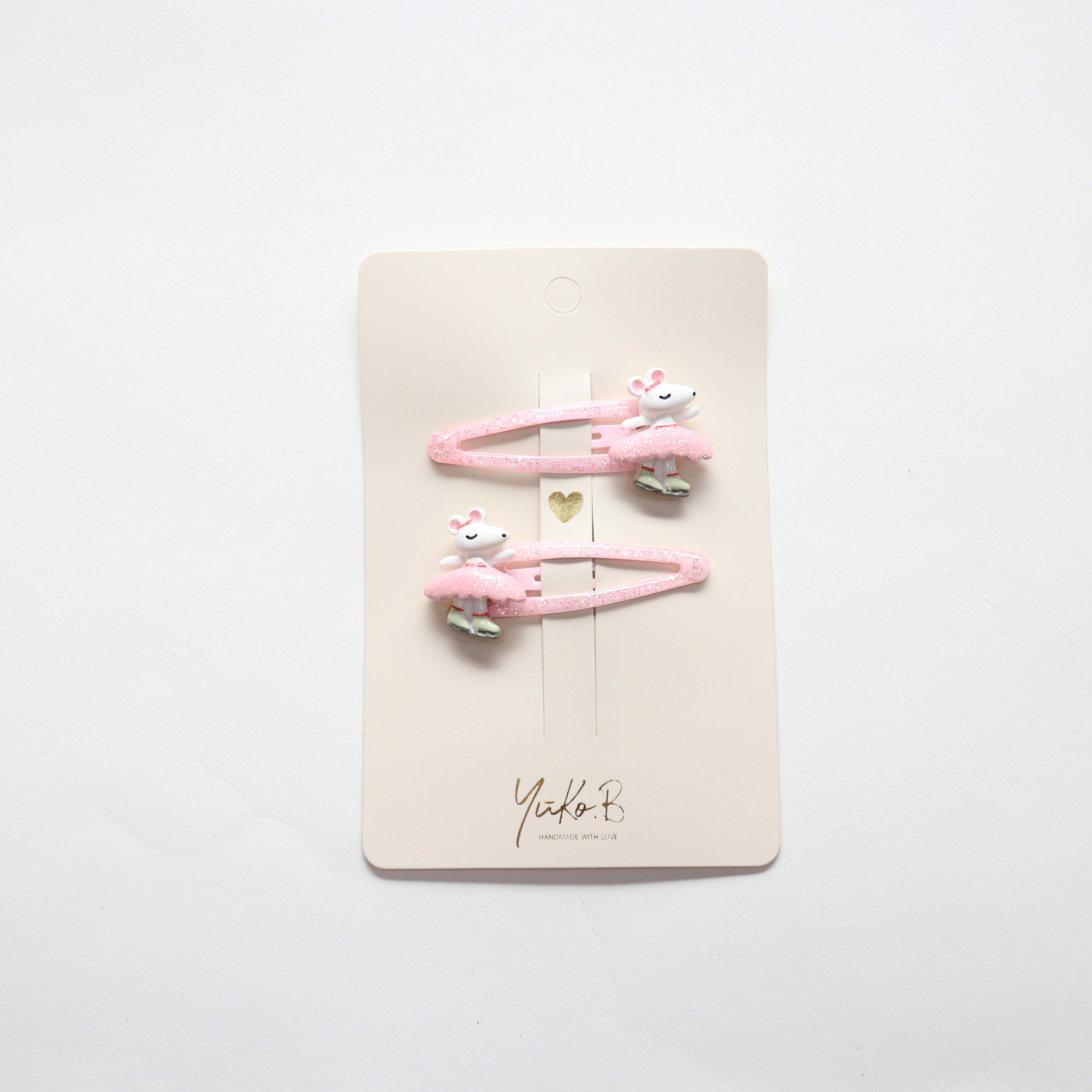 Yuko B - Wholesale Hair Clip - Kids - Premium Children's Hair Barrettes - Ballerinas2