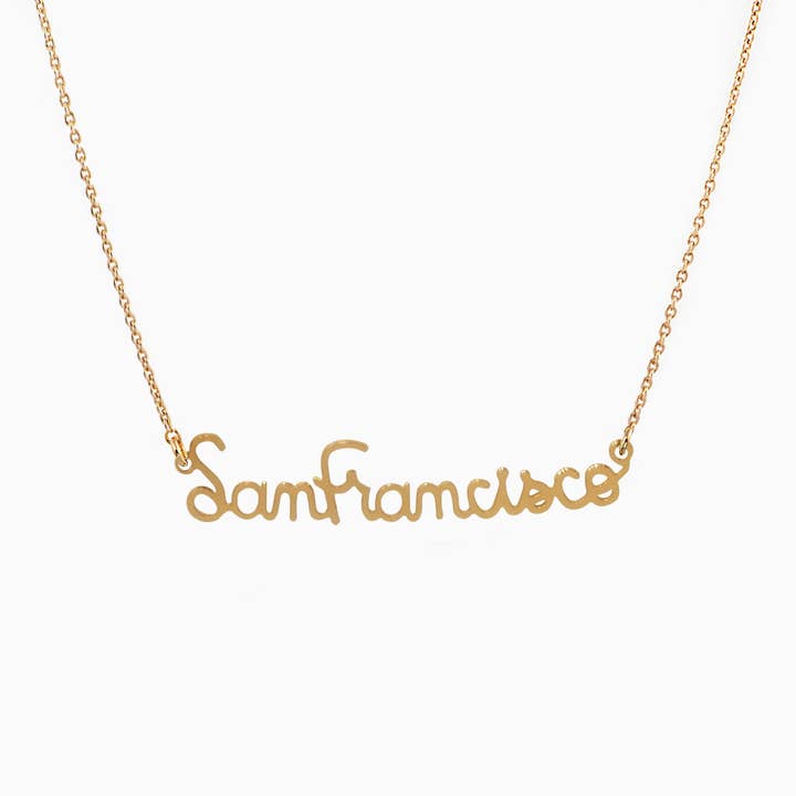 SAN FRANCISCO necklace for wholesale by Titlee