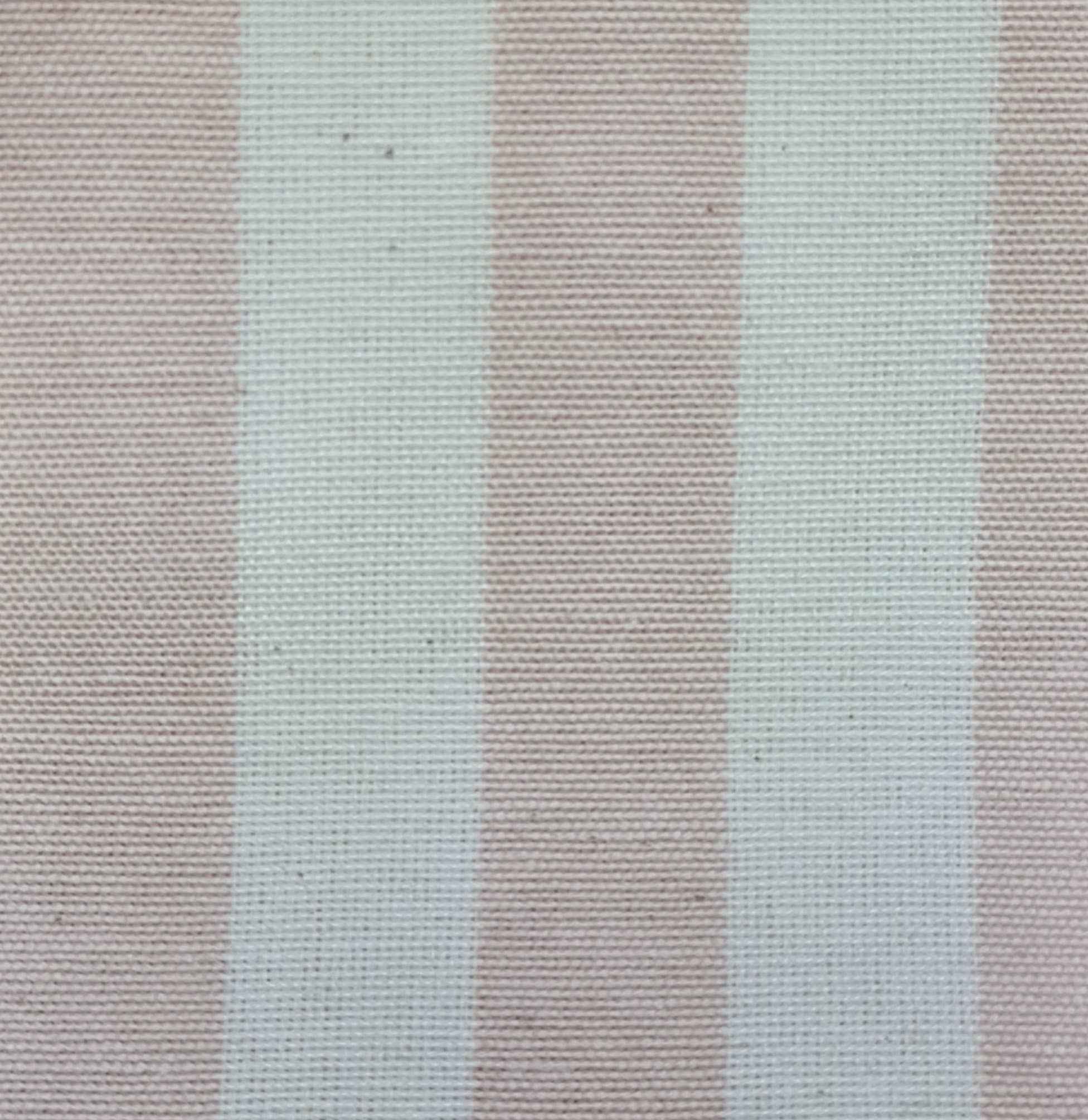 Lunaria Lab - Wholesale Christmas Decoration - Padded Bow in Wide Striped Cotton 14x15cm11