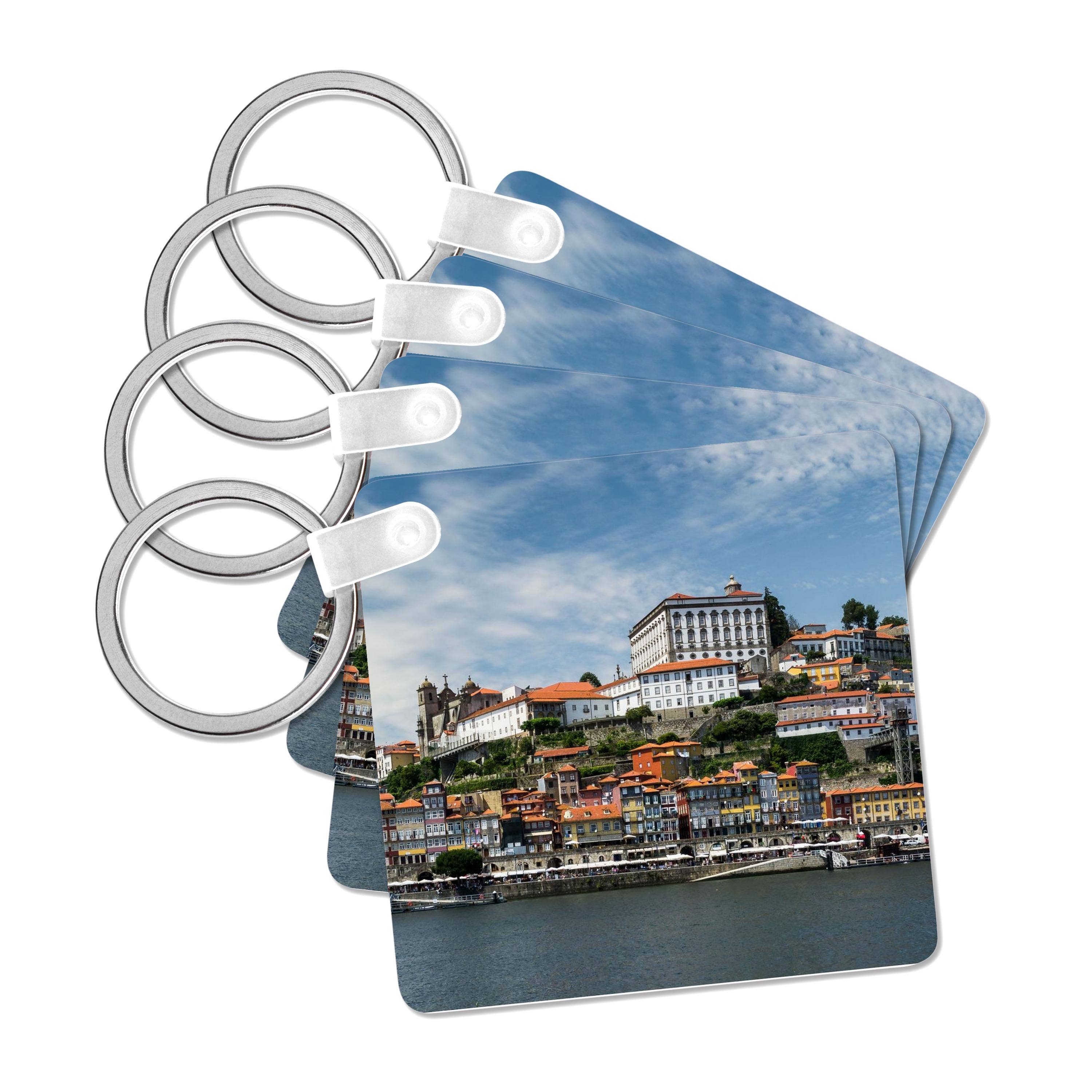 3dRose - Wholesale Keychain - Unisex - 3dRose, Porto River In Portugal , Key Chain0