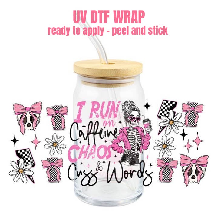 UV DTF ENVELOPPE DE TASSE #156 pour la vente par One Stop Cups