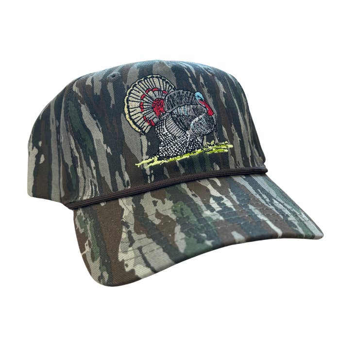 Realtree Bottomland Embroidered Turkey Hat for wholesale by Peach State Pride