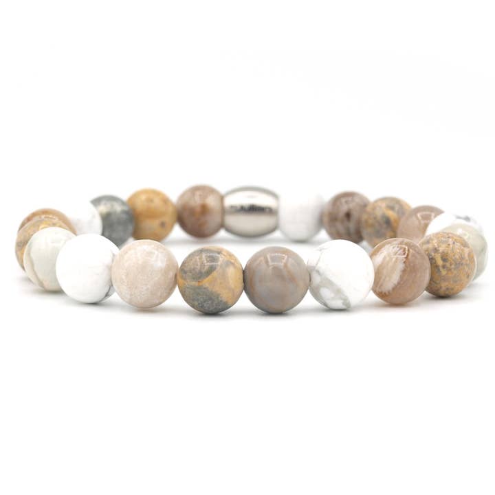 Bracelet homme en pierres naturelles Umi mix pour la vente par by julian